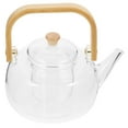 thumbnail image 4 of Miangastore Kettle Transparent Borosilicate Glass 1Pcs 6.6X5.1in, 4 of 8