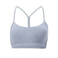 thumbnail image 5 of Butterluxe Womens Y Back Sports Bra Padded Racerback Low Spaghetti Thin Strap Workout Yoga Bra Women's Athletic Bras for Women Pack Brazier for Women Bra for Women Sports Bra for Running Sports Bra, 5 of 5