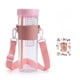 thumbnail image 1 of Botella de agua con pajita, jarra de agua potable grande portátil con correa ajustable para el hombro, para gimnasio, exteriores, Camping, deportes, viajes, 1 of 8
