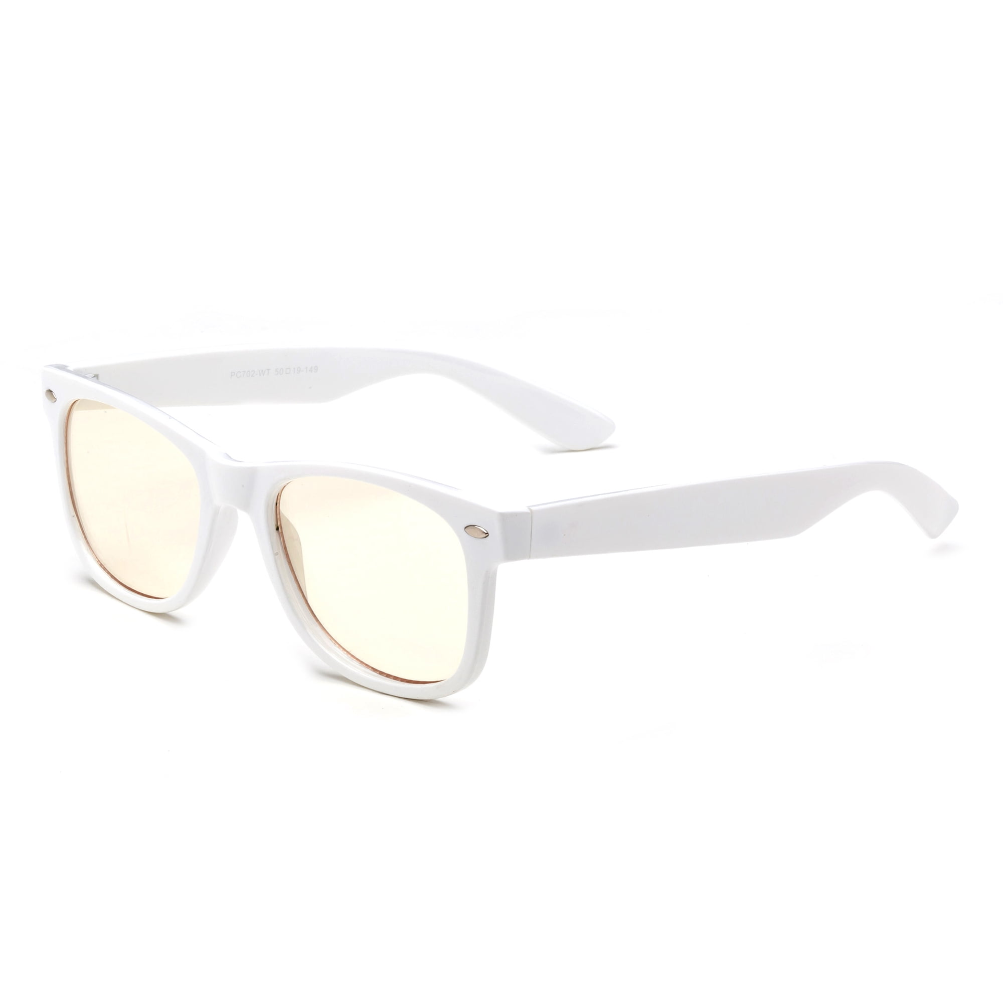 Newbee Fashion - Anti-Reflective Comfortable Computer Reading Glasses (No Magnification) Helps Eye Strain, Fatigue and Dry Eyes from Digital Devices with Anti-Blue Light, Anti-UV and Anti-Glare