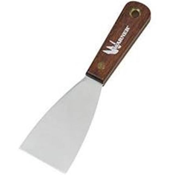 Warner 048661006108 610 2 in. Flex Putty Knife Carboin Steel Blade Rosewood Handle