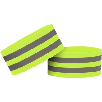 Lot De 12 Bracelets Réfléchissants Slap – Bleu Foncé – Sécurité Running