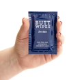 thumbnail image 5 of 100 Pack Wet Travel Butt Wipes for Men, On-The-Go Flushable Wipes Individually Wrapped for Adults (Aloe Vera Scented), 5 of 10