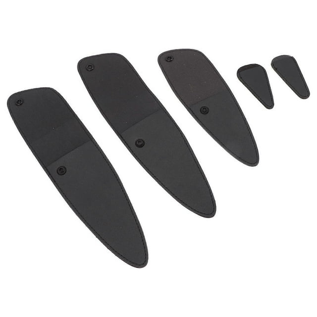 Étui de Protection pour Sécateur de Jardin pour Rangement de Ciseaux 17.5x7cm Noir Protection de Sécurité 5 Pcs