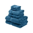 thumbnail image 2 of Solid Egyptian Cotton 6-Piece Towel Set - Denim Blue, 2 of 4