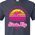 thumbnail image 4 of Inktastic Summer Enjoy the Sunshine Siesta Key Florida in Pink T-Shirt, 4 of 5