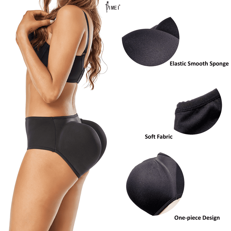 Sexy Women High Waist Shaper Control Panties Fake Ass Butt Lifter Invisible  Padded panties Seamless One Piece Enhance Underwear