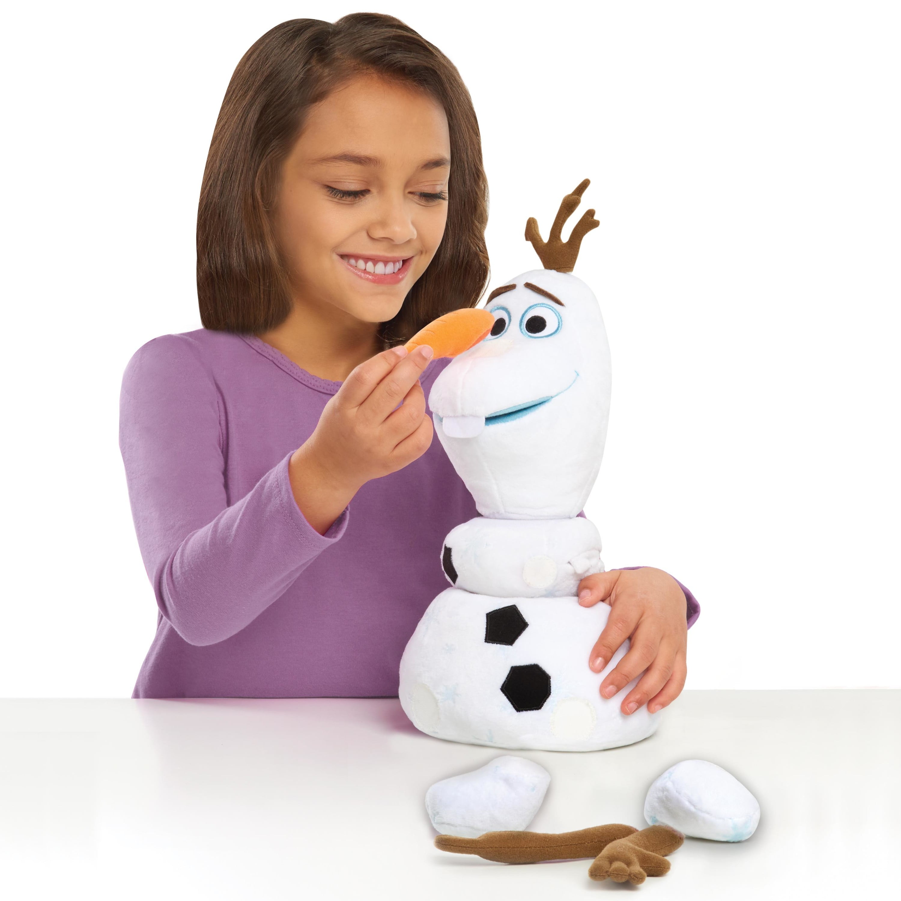 Disney\'s Frozen Officially for Up, 3 Ages Presents and Shape 2 Gifts Plush, Shifter Kids Toys Olaf Licensed