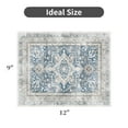 thumbnail image 6 of SIXHOME 9'x12' Eastern Classic Area Rug Washable Distressed Carpet Vintage Medallion Rugs for Living Room Bedroom Kitchen Dining Room Retro Neutral Home Decor Brown, 6 of 7