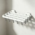 thumbnail image 5 of Hidden Foldable Wall Mount Clothes Drying Rack, Retractable Collapsible Laundry Hanging Drying Shelf, Space Saving Laundry Rack, Fold In Clothes Organizer, Punch-Free Drying Holder, 5 of 7