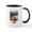 White/Black Inside, variant on CafePress - Power Rangers Munchin Time - 11 oz Ceramic Mug - Novelty Coffee Tea Cup