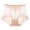 Beige, variant on Elegant Seamless High Rise Panty for Women with Lace Underwear See-Through Comfort Red 4XL