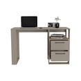 thumbnail image 2 of Escritorio Acrep Café Claro y Cocoa Virtual Muebles, 2 of 5