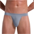 thumbnail image 1 of Men's Low-Rise Solid Color Highly Breathable Briefs, 1 of 3
