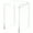 Clear, variant on Plymor Clear Acrylic Vertical Square Display Riser, 3" H x 2" W x 2" D (3/32" thick) (2 Pack)