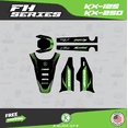 thumbnail image 4 of Kalair GFX Graphics Kit for Kawasaki KX125 (2003-2008) Fh Series, 4 of 5