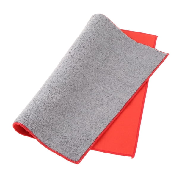 Toalla para taco de billar, mantenimiento portátil, absorción de agua, paño de limpieza para taco de piscina Naranja