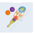 thumbnail image 2 of Kids Scoop Ball Set Outdoor Sports Throw Catch Game, 2 of 4