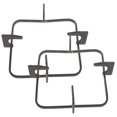 thumbnail image 4 of unbranded 2Ud Soporte Para De Gas De Hierro Fundido Negro Con Antideslizante Y Estructura Duradera, 4 of 8