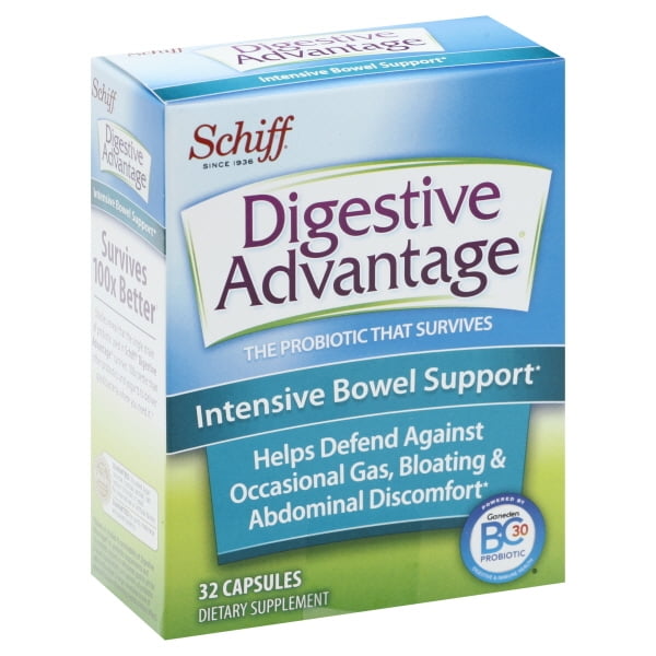 Digestive Advantage Intensive Bowel Support, 32 Capsules