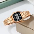 thumbnail image 2 of SKMEI Watch for Women Waterproof Digital Watch Square Stainless Steel Women Watch, 2 of 4
