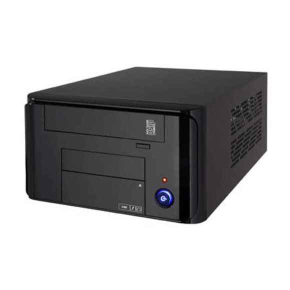 Gabinete de Escritorio Exprt Apex Mi-008 3 Bahías 250W Negro