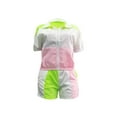 thumbnail image 4 of Lovelywholesale Chic Patchwork Pink Two-piece Shorts Set, 4 of 4