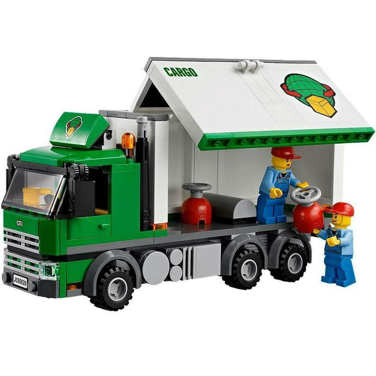 LEGO CITY Cargo Truck with 3 Minifigures Forklift Handtruck 60020