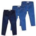 thumbnail image 1 of 3-pack Jeans De Mezclilla Mchk Para Niño. Escolar Skinny, 2 Azul claro + 1 Azul Marino MCHK Jeans infantiles, 1 of 7