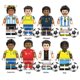 thumbnail image 2 of Jugador De Fútbol De 3 Estrellas Messi Mbappe Maradona Pele Casemiro Muller Van Dijk Ronaldo Mini Figuras De Bloque De Construcción Gao Jinjia unisex, 2 of 2