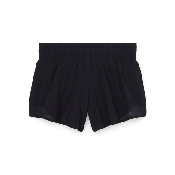 Athletic Works Girls Athletic Run Shorts, Sizes 4-18 & Plus