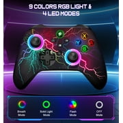 Switch Pro Controller for Switch 2/Lite/OLED /PC/IOS/Android,Beboncool Wireless Gaming Controller with Hall Effect Joystick/2Pack