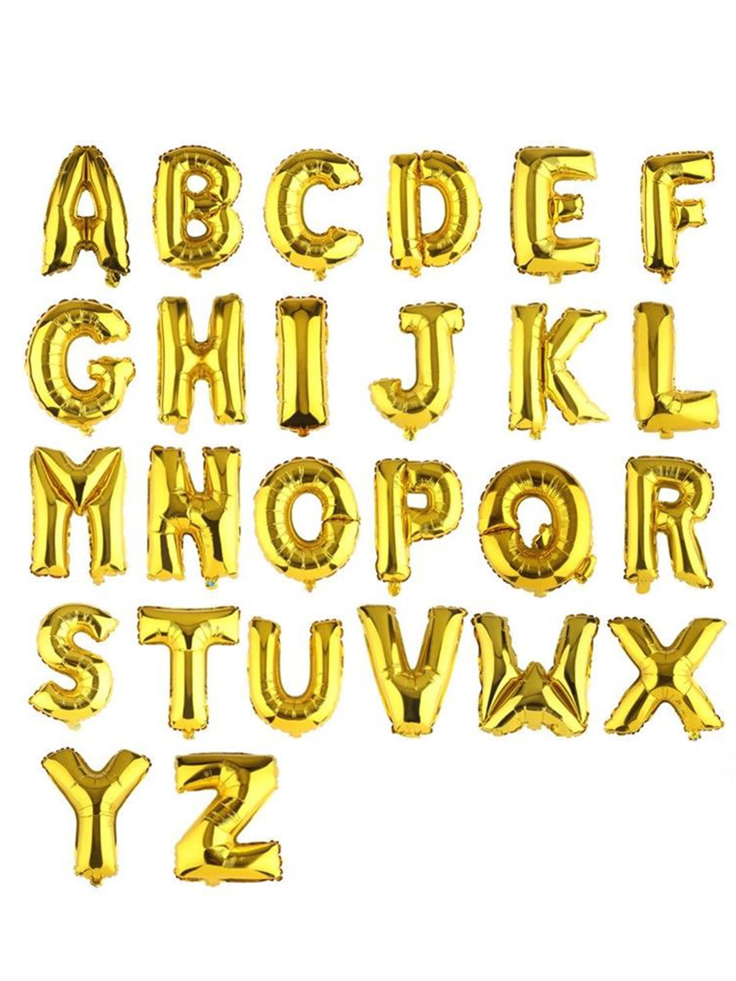 Rose Gold 16" Foil Alphabet Letter Number Word Decor Foil Ballon rose gold