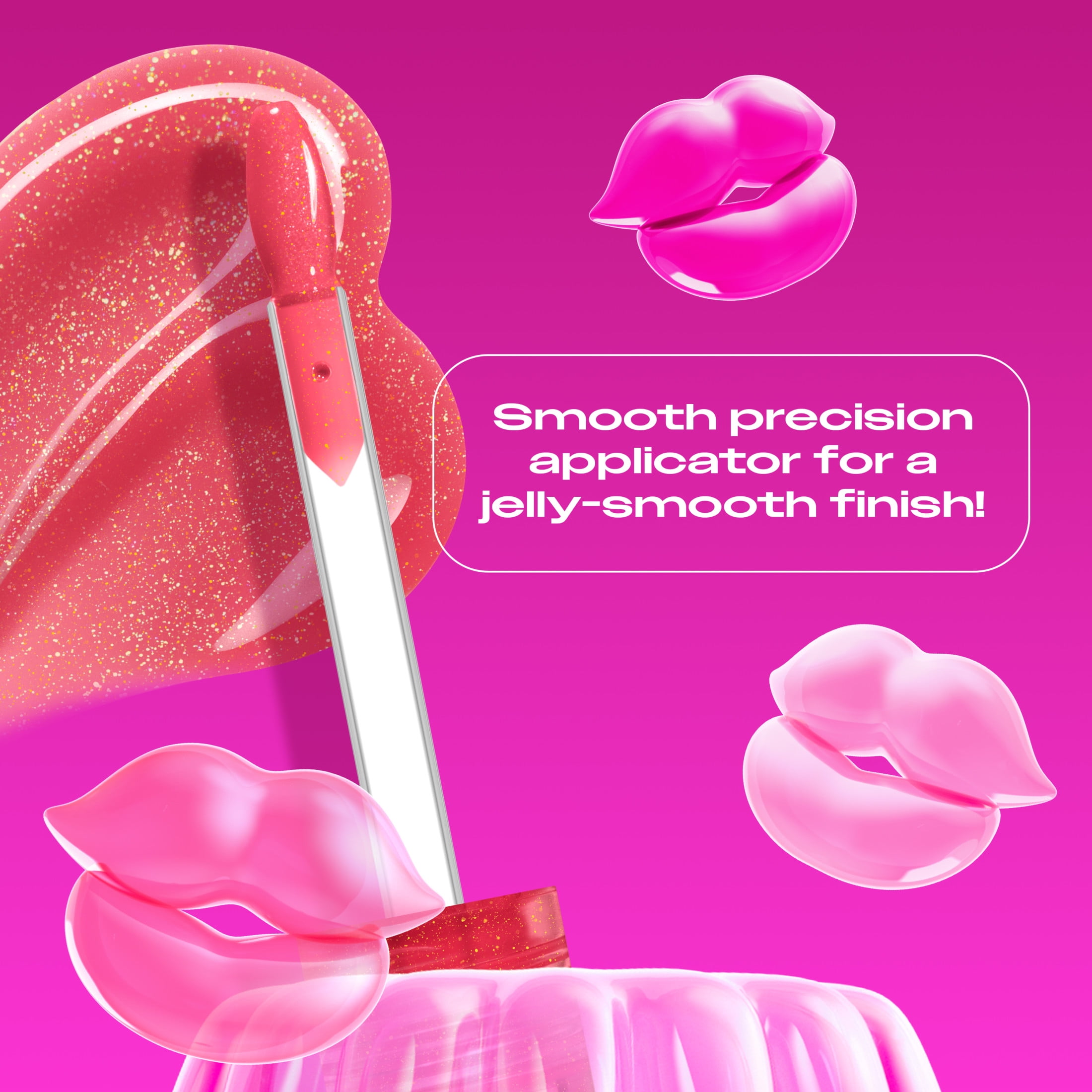 NYX Professional Makeup Lip Gloss, Jelly Job Full-Bodied Shine Gloss, Lip-Smoothing Shine