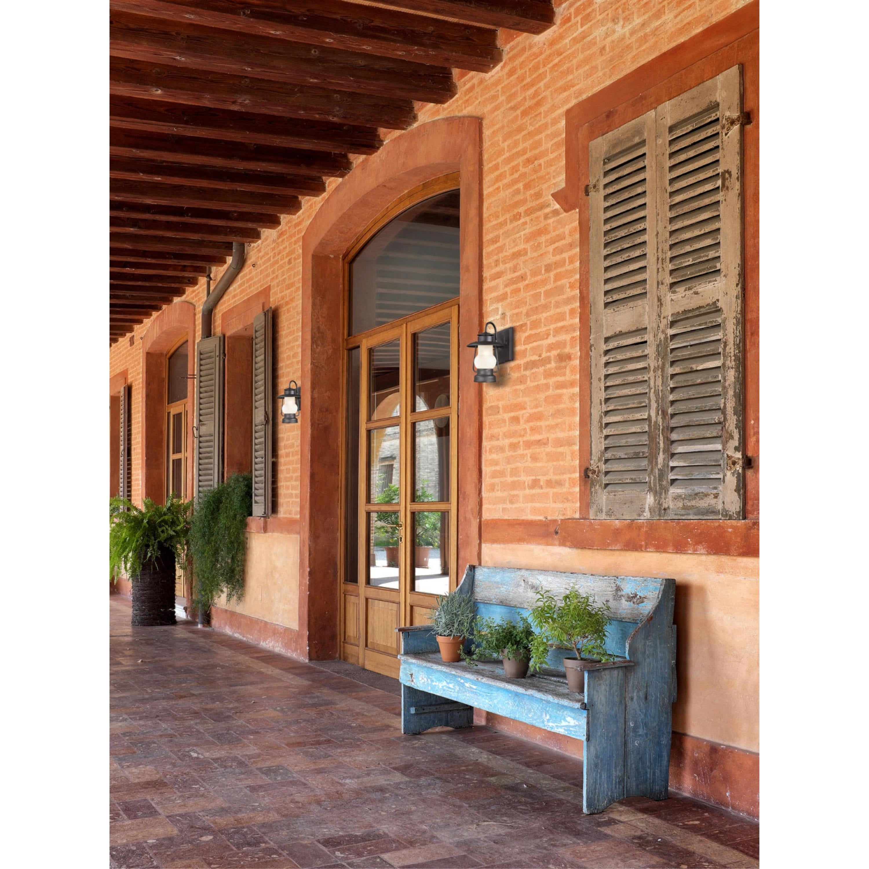 Westinghouse 6373100 Santa Fe Light 14" Tall Outdoor Wall Sconce - Copper