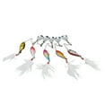 thumbnail image 1 of Señuelos de metal giratorios VIB para pesca, 5 unidades, señuelos de metal en miniatura con cuchara giratoria VIB, cebos duros VIB con acabado de lujo, 1 of 14
