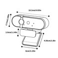thumbnail image 3 of W66 USB Webcam with Auto Focused and Integrated Microphone for Students and Remote Office Workers, 3 of 4