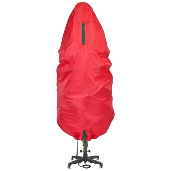 Waterproof Christmas Tree Storage Bag with Zipper & Adjustable Straps | Protective Cover for Assembled Artificial Trees | Durable Fabric for Furniture & Appliance Storage