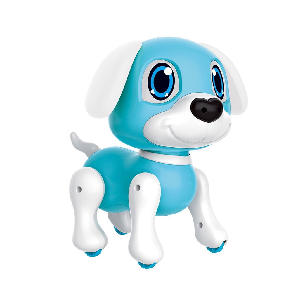 Dog Toy Children Smart Pet Robot Puppy Gesture Sensor Obstacle Avoidance Battery Robot Dog, Wathet Blue Dog Toy Children Smart Pet Robot Puppy Gesture Sensor Obstacle Avoidance Battery Robot Dog, Wathet Blue