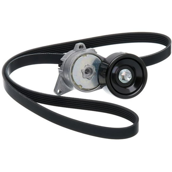 Serpentine Belt Drive Component Kit - Compatible with 2004 - 2007 Saturn Vue 3.5L V6 GAS 2005 2006