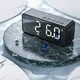thumbnail image 5 of Reloj Despertador Digital, Reloj Con Espejo, Altavoz, Pantalla De Nivel De Batería Para Dormitorio, 5 of 7