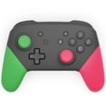 thumbnail image 4 of 3 pares (6 piezas) de cubiertas de controlador: rosa y verde, compatibles con agarres PS4/PS5, cubiertas de joystick CQC y FPS, cubiertas de controlador analógico, 4 of 5