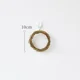 thumbnail image 3 of Guirnalda de flores navideñas con forma de anillo de ratán artificial para hacer coronas de bricolaje para colgar en la pared del hogar, puerta, decoración navideña, 3 of 4