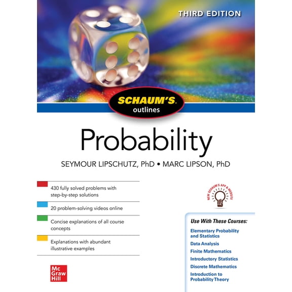 Schaum's Outline of Probability, Third Edition, (Paperback)