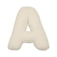 thumbnail image 5 of Naierhg Alphabet Pillow A-Z 26 Letters Shape Elastic Fully Filling Plush Stuff Toy Sofa Bed Couch Decoration Office Nap Pillow Car Seat Pillow, 5 of 8