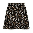 thumbnail image 4 of Witch Halloween Skirt Woman Tarot Sun Moon Stars Print Modern Mini Skirts High Waist Stree, 4 of 6