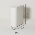 thumbnail image 5 of Cubo de basura de inducción inteligente, cubo de basura automático inteligente de 25L/6,6 galones, para el hogar, dormitorio y baño, 5 of 5