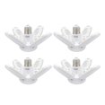 thumbnail image 1 of Luces LED para garaje Dcenta - Luces de techo regulables para garaje, 38 W, 6000 lm, 6500 K, E27/B22, luces de techo LED para garaje con 4 paneles ajustables para garajes, talleres, interiores,, 1 of 7