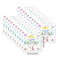 thumbnail image 3 of HuiXinOu 20pc Easter Paper Tissue Heavy Duty Easter Dinnerware Sets with Easter Eggs Bunny for Spring Holiday Easter Party Supplies Disposable Platters, 3 of 6