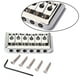 thumbnail image 3 of Yuarrent Puente de guitarra, marco resistente de cola dura, junta de herramienta instalada, trémolo, sillín de Metal profesional, pieza de repuesto Accesorios para instrumentos musicales Yuarrent OD026103-00, 3 of 6